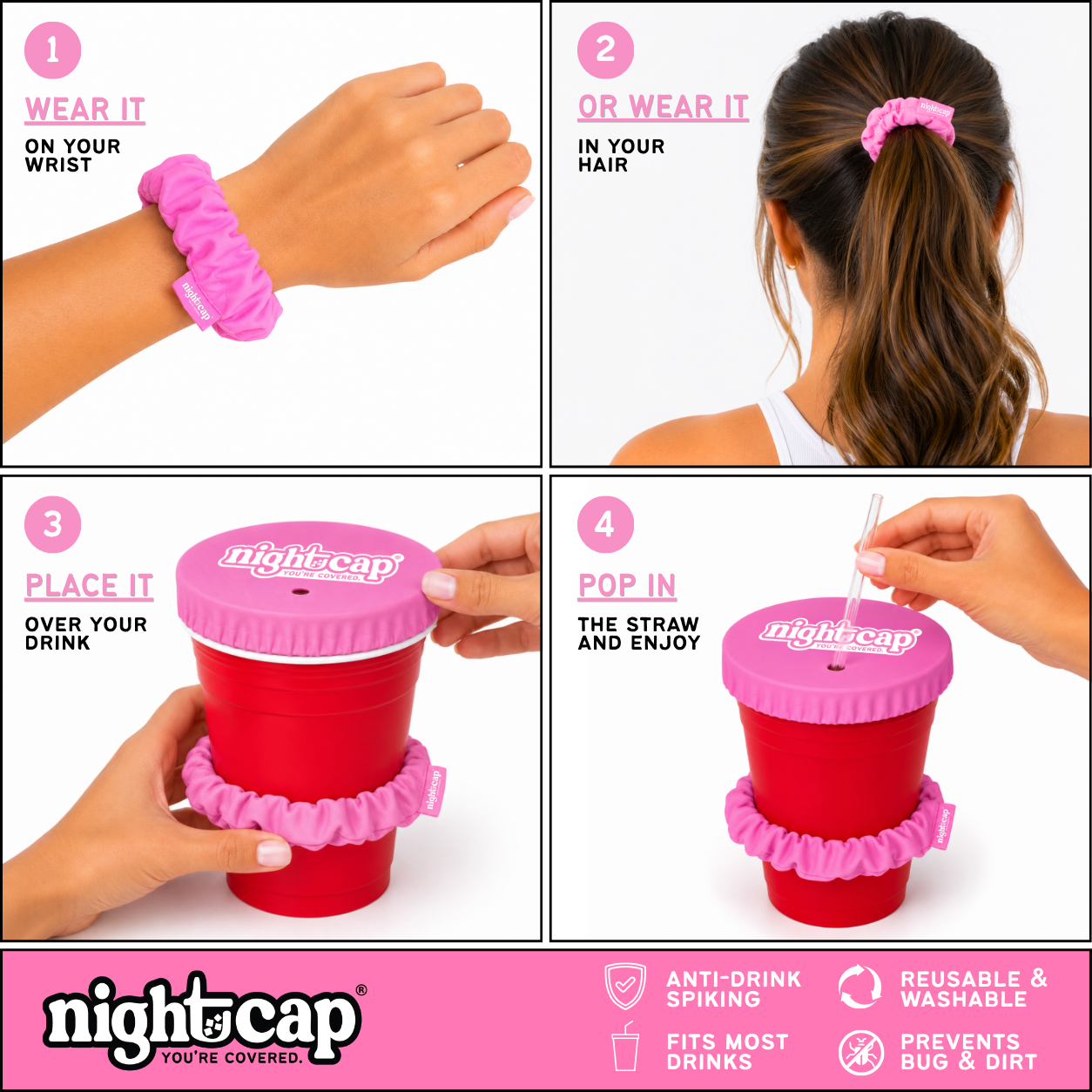 Nightcap Scrunchie NBA Edition