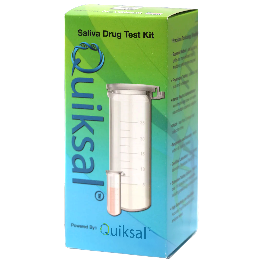 Quiksal® Single Use Saliva Drug Test Kit - 110 Panel Test