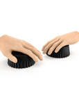 The Handy Bottle Top 2-Pack reusable silicone bottle covers designed to help protect beverages from contamination, spills, and unwanted drink access.