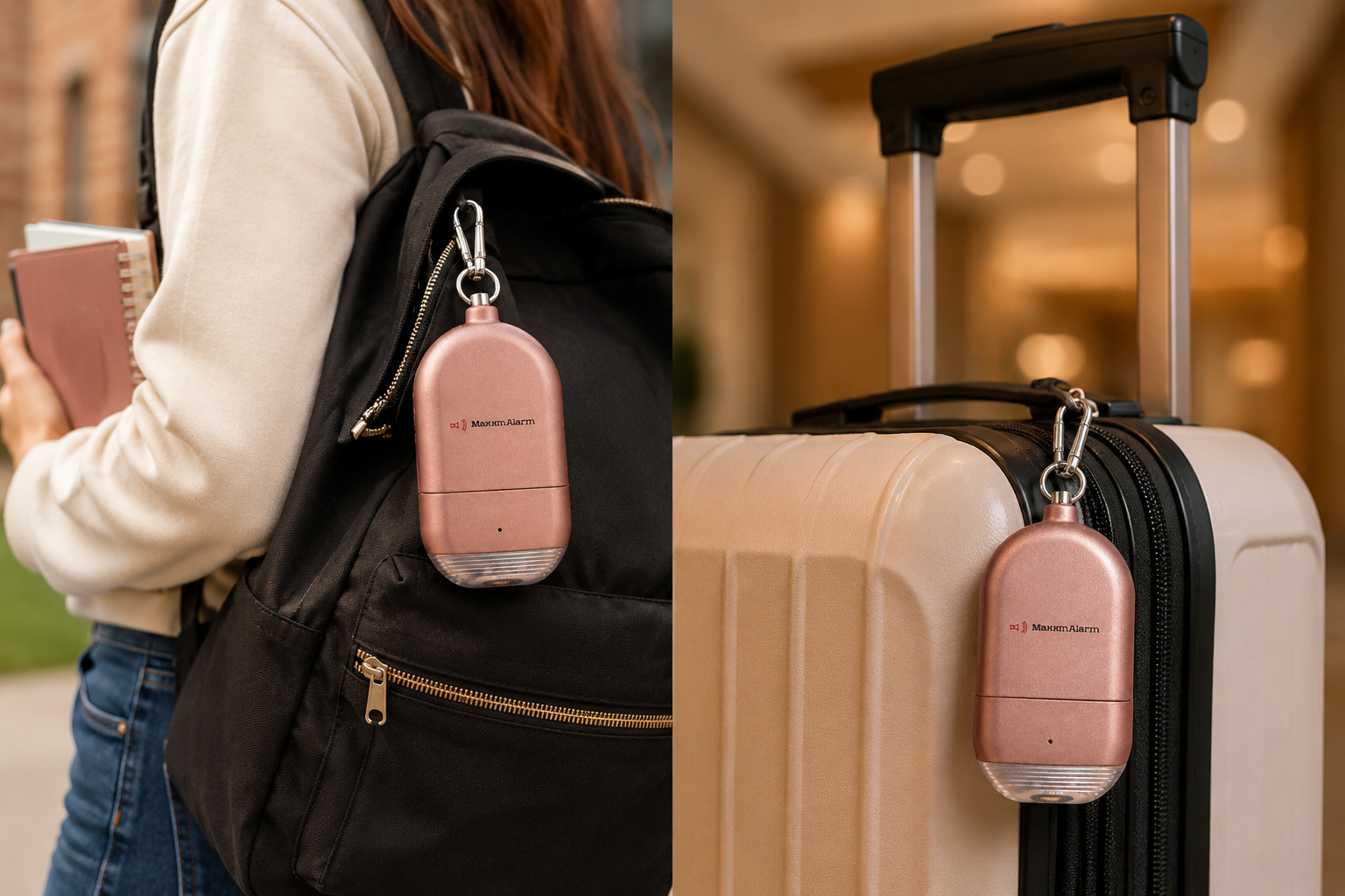 MaxxmAlarm Illume 130dB Personal Alarm