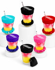 NightCap reusable drink cover scrunchie bundle in multiple colors with anti drink spiking covers and travel keychain accessory