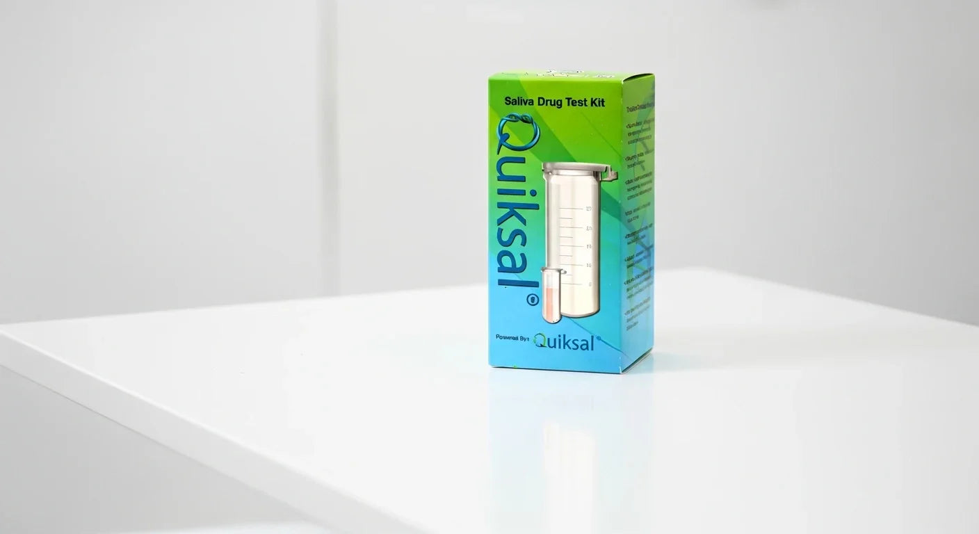 Quiksal® Single Use Saliva Drug Test Kit - 110 Panel Test